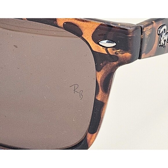 Ray-Ban RB2140 Original Wayfarer Classic Polished Tortoise Frame brown Lens - Picture 3 of 8